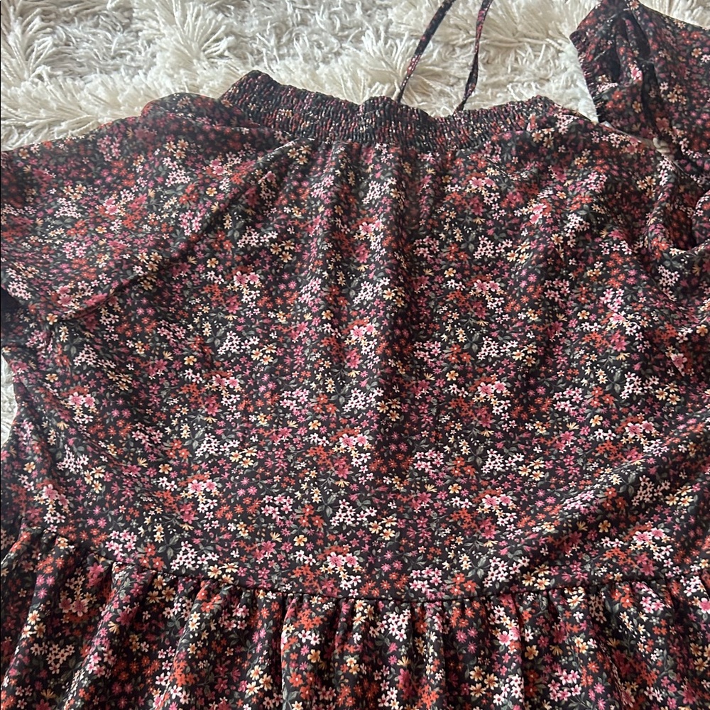 American Eagle Outfitters Dark Floral dress - Picture 7 of 8